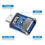 Mini Otg Type C อะแดปเตอร์แปลง Micro USB Male To USB-C Type C Female Adapter Converter สำหรับ Xiaomi Huawei Samsung