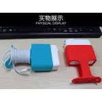 ซิลิโคน กันกระแทก เก็บสาย จัดระเบียบ อะแดปเตอร์ แม็คบุ๊ค Silicone Adapter Apple Macbook สำหรับ 60w 85w
