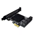 [Delivered in Thailand] PCIE to SATA 3.0 6 Port PCIE to SATA 6 channels 6Gbps