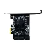 [Delivered in Thailand] PCIE to SATA 3.0 6 Port PCIE to SATA 6 channels 6Gbps