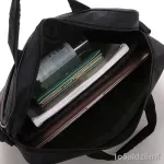 กระเป๋าโน๊ตบุ๊คสะพายข้าง ขนาด 15.6 นิ้ว ขีดแดง มีหูหิ้ว