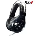 MD-Tech หูฟัง รุ่น OSMO HS101 Headset Bass Boost Black