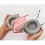 Oker Headset x99 แจ๊ค 3.5” มีดำ / ชมพู งานดี เสียงดีๆสวยมากๆ มีไฟที่หูครอบสวยเลยย+พร้อมไมค์