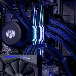 CABLE CM Sleeved Extension Kit 30cm Black/Blue By JD SuperXstore