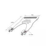 Kaloc accessories for setting up Notebook Lady notebook pandle Accessories for notebook computers