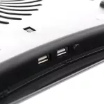 COOLER PAD 1 Fan 'NUBWO' NF80 Armour Black Cooller by JD Superxstore