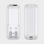 พาวเวอร์แบงค์ VEGER P15W-WHT มีสายเคเบิลและอะแดปเตอร์ในตัว - สีขาว