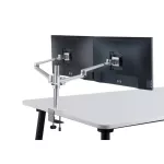 【ส่งจากไทย】OL-2 อลูมิเนียมความสูงปรับ 17-32 นิ้วหน้าจอคู่ผู้ถือจอแสดงผลเต็มเคลื่อนไหวตรวจสอบ M Ount B Racket สก์ท็อปยืน