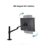 【ส่งจากประเทศไทย 】ใหม่ Hyvarwey OL-1S ใช้คู่ Alunimum ปรับความสูง 12-17 นิ้วผู้ถือแล็ปท็อป + VESA จอภาพเมาหัวหน้า 75/100 มิลลิเมตรโหลด 8kgs