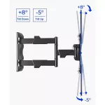 New NB P4 Full Motion 32-55 inches, LED wall screen, LED display LCD Mount Brax.AveSa 400x400 mm. Download 27.2kgs.