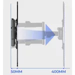 New NB P4 Full Motion 32-55 inches, LED wall screen, LED display LCD Mount Brax.AveSa 400x400 mm. Download 27.2kgs.