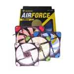 NUBWO พัดลมเคสระบายความร้อน รุ่น NFT-100 AirForce 120mm LED Fan Case