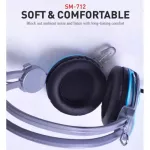 OKER หูฟังครอบหู Headset รุ่น SM-712