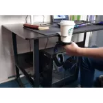 ที่แขวนหูฟัง วางแก้วน้ำได้ หมุนได้ 360องศา ที่วางแก้วน้ำ แบบหนีบ ที่วางขวดน้ำ ที่วาง แก้วมีหูสามารถวางได้ ที่วางเครื่องดื่ม