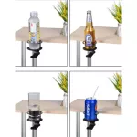 ที่แขวนหูฟัง วางแก้วน้ำได้ หมุนได้ 360องศา ที่วางแก้วน้ำ แบบหนีบ ที่วางขวดน้ำ ที่วาง แก้วมีหูสามารถวางได้ ที่วางเครื่องดื่ม