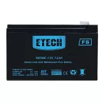 Battery 7.2Ah 12V ETHBY JD Superxstore