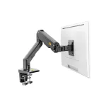 NB G50 แขนสปริงเชิงกล 27-45 นิ้วหน้าจอโค้งขาตั้งจอแสดงผลแบบตั้งโต๊ะ 5-16 กก. ขาตั้งจอแสดงผลกว้างพิเศษพร้อมพอร์ต USB