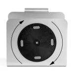 【Delivered from Thailand】 Hyvarwey AP-2 Aluminum 360 degrees Laptop standing 15 degrees for home / office 11-17 inches. Notebook.