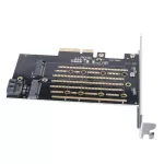 Expansion Card ORICO [PDM2] M.2 SATA/NVME to PCI-E 3.0 x4 Black