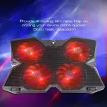 พัดลมโน๊ตบุ๊ค NUBWO BALDUR COOLER PAD 4 SLIM FAN รุ่น NF-234 ประกัน 1 ปี