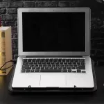 พัดลมโน๊ตบุ๊ค Ice cooler metal net Laptop Cooling Pad /Gaming cooling Pad/2 USB /กระจายความร้อนได้อย่างมีประสิทธิภาพ