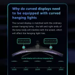 Lymax Curved Screen Light LED - โคมไฟ ไฟLED ไฟจอโค้ง ไฟหน้าจอคอมพิวเตอร์ มอนิเตอร์ ถนอมสายตา ไฟจอภาพ ไฟแขวนหน้าจอโค้ง LED Bar