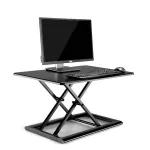 Hyvarwey ID-30 Aluminum Easy Up adjust the height. Riser table. Fold the laptop table. Monitor, keyboard holder.
