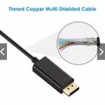 USB C Displayport Type C DP 4K 60Hz, 6 -foot 1.8 m.