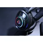 DAREU EH469 Mirror Gaming Headset หูฟังเกมมิ่ง RGB Black / Pink ประกัน 1 ปี