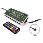 เซ็ตไฟแต่งคอม RGB แท่งไฟรุ่น Crystal พร้อมกล่อง Controller รีโมทควบคุมไฟ