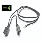 จีวิว แผ่นไฟแสง A-RGB LED ตกแต่งคอม BackLight Plate