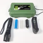 จีวิว ชุดไฟฉายแอลอีดี Gview L1 สีดำ พร้อมกล่องใส่อุปกรณ์ครบชุด