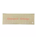 Thai language sticker attached to a round keyboard, clear, 3 -color black, white color, orange, 3M Sticker Keyboard, suitable for a circle button.