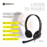 Micropack Headphone MHP-01