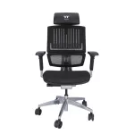 GAMING CHAIR เก้าอี้เกมมิ่ง THERMALTAKE CYBERCHAIR E500 GGC-EG5-BBLFDM-01 BLACK สินค้าต้องประกอบก่อนใช้งาน