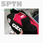 เสื้อเจ็คเก็ต เสื้อวอร์ม ยี่ห้อ OZONE JACKET สีแดง-ดำ