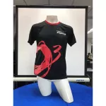 เสื้อยืดคอกลม , เสื้อกีฬา สีดำ ยี่ห้อ OZONE Gaming