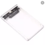 Clear HDD Harddisk SSD 2.5 Inch USB3.0 Hard Drive Enclosure, not including 1 USB cable