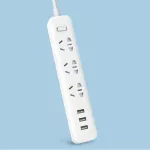 Xiaomi Original Mijia 2A Fast Charge 3 USB 3 Ports PLUG, intelligent power plug 3, 3 USB Mee 1.8M