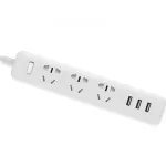 Xiaomi Original Mijia 2A Fast Charge 3 USB 3 Ports PLUG, intelligent power plug 3, 3 USB Mee 1.8M