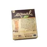 Equal อิควลสตีเวีย หญ้าหวาน สารให้ความหวานแทนน้ำตาล 80 กรัม 40 ซอง
