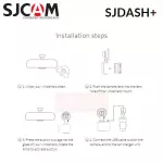 SJCAM SJDASH + Car camera + DASH Camera 1080 point 60FPS Adas VIFI Night Vision DVR GPS Video Record