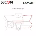 SJCAM SJDASH + Car camera + DASH Camera 1080 point 60FPS Adas VIFI Night Vision DVR GPS Video Record