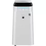 เครื่องฟอกอากาศของชาร์ปห้องใหญ่ทำให้บริสุทธิ์ได้อย่างรวดเร็วลบฟอร์มาลดีไฮด์ฆ่าเชื้อ PM2.5 และ TVOC เรียลไทม์จอแสดงผลดิจิตอลการควบคุมระยะไกล FP-CJ100