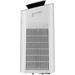 เครื่องฟอกอากาศของชาร์ปห้องใหญ่ทำให้บริสุทธิ์ได้อย่างรวดเร็วลบฟอร์มาลดีไฮด์ฆ่าเชื้อ PM2.5 และ TVOC เรียลไทม์จอแสดงผลดิจิตอลการควบคุมระยะไกล FP-CJ100