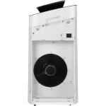 เครื่องฟอกอากาศของชาร์ปห้องใหญ่ทำให้บริสุทธิ์ได้อย่างรวดเร็วลบฟอร์มาลดีไฮด์ฆ่าเชื้อ PM2.5 และ TVOC เรียลไทม์จอแสดงผลดิจิตอลการควบคุมระยะไกล FP-CJ100