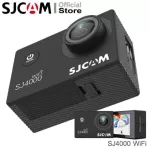 SJCAM SJ4000 Wi-Fi 12MP Action Camera เมนูไทย จอ2.0นิ้ว กล้องกันน้ำ Black ประกัน 1 ปี