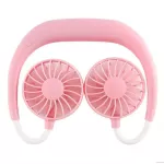 พัดลมห้อยคอ usb ชาร์จขี้เกียจห้อยคอกล้องพัดลมกลางแจ้งแบบพกพาสร้างสรรค์พัดลม