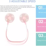 พัดลมห้อยคอ usb ชาร์จขี้เกียจห้อยคอกล้องพัดลมกลางแจ้งแบบพกพาสร้างสรรค์พัดลม