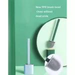 Serindia, a long -handled bathroom brush, wall brush, bathroom brush, bathroom brush, 1 set of bathrooms